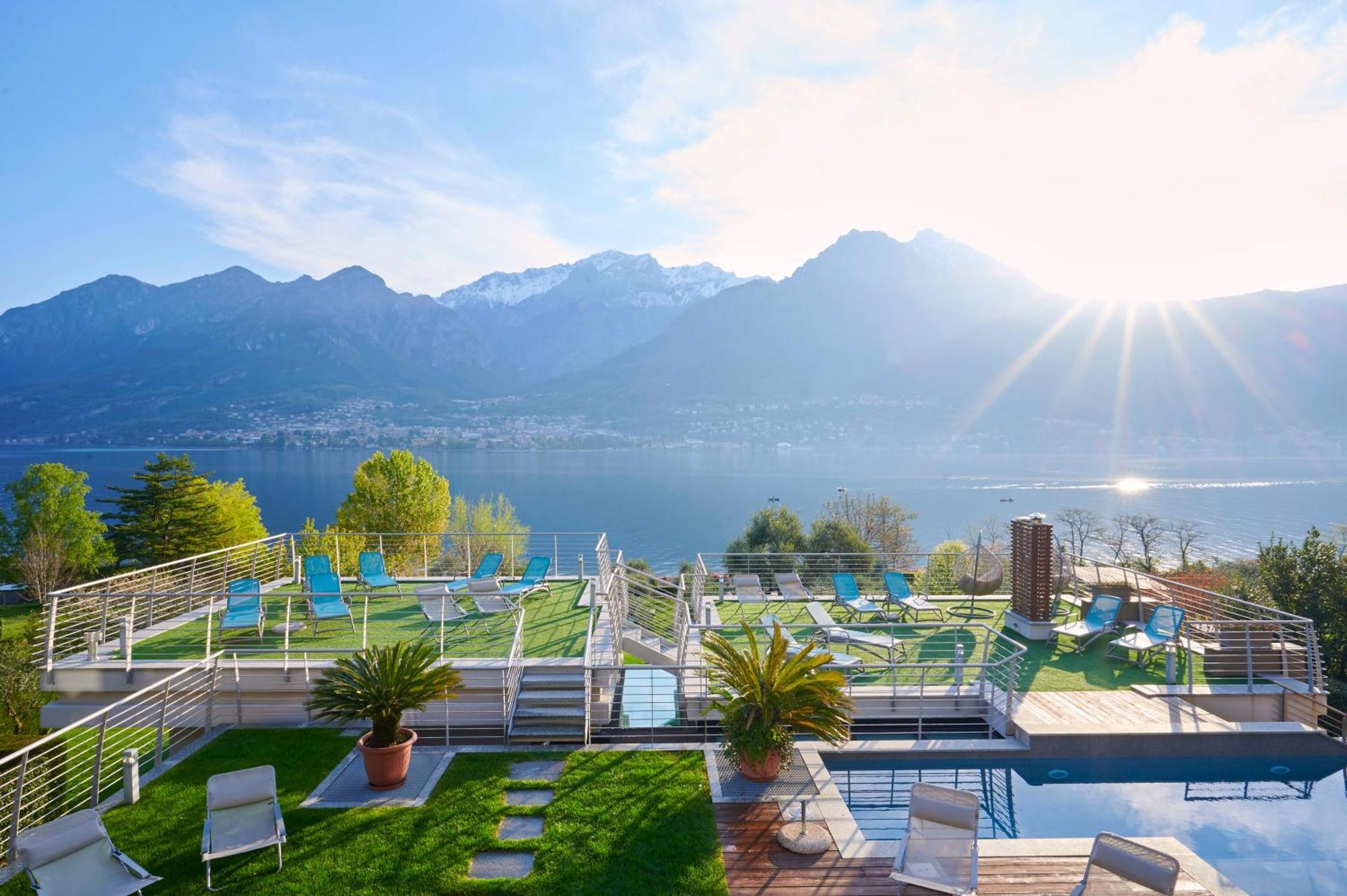 Bellagio Village- 4 Apartments By The Lake - Seasonal Warm Pool And Sauna Oliveto Lario Exterior foto